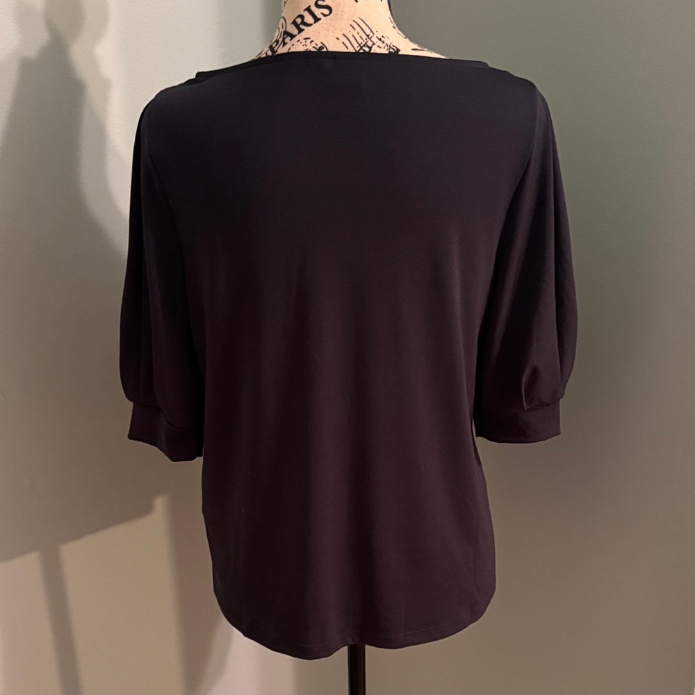 H&M Classic dark blue Blouse - Picture 2 of 3